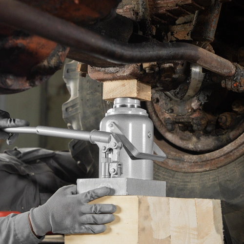 Домкрат гидравлический бутылочный, 30 т, h подъема 244-370 мм Matrix по ценам производителя в Екатеринбурге с доставкой по всей России