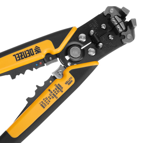 Щипцы для зачистки электропроводов 0,2-6 мм², функция обрезания проводов Denzel по ценам производителя в Екатеринбурге с доставкой по всей России