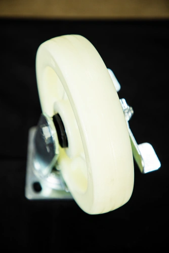 Колесо большегрузное поворотное SCdnb 80 200 мм полипропиленовое с тормозом по ценам производителя в Екатеринбурге с доставкой по всей России