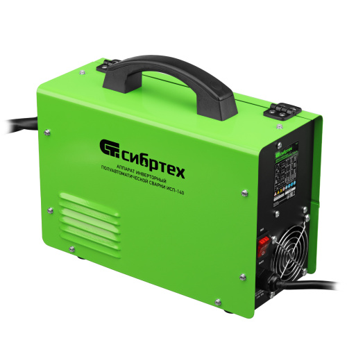 Аппарат инвертор. полуавтомат. сварки ИСП-140, 140 А, ПВ 60% Сибртех по ценам производителя в Екатеринбурге с доставкой по всей России