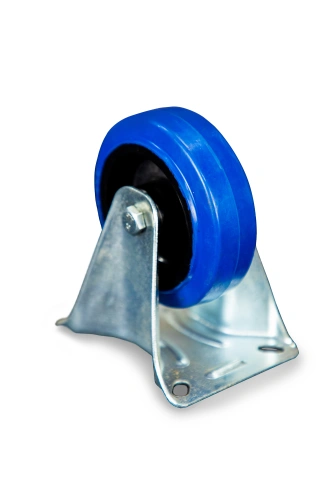 Колесо неповоротное из эластичной резины MW70 100 мм по ценам производителя в Екатеринбурге с доставкой по всей России