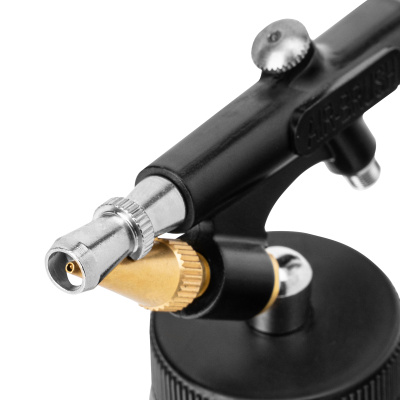 Аэрограф с нижним бачком AB2, 0,8 мм, 22 мл, 11 л/мин Denzel по ценам производителя в Екатеринбурге с доставкой по всей России