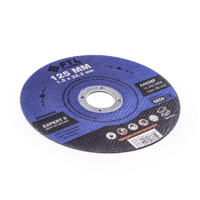 Круг отрезной по металлу FTL Expert II 125 х 1,2 х 22,2 мм A46SBF по ценам производителя в Екатеринбурге с доставкой по всей России