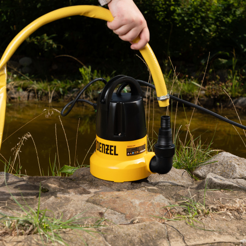 Дренажный насос DP500E, 500 Вт, подъем 7 м, 7000 л/ч Denzel по ценам производителя в Екатеринбурге с доставкой по всей России