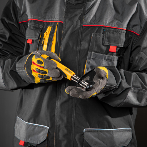 Отвертка реверсивная, механизм SmartPush mini 11 шт, CrMo Denzel по ценам производителя в Екатеринбурге с доставкой по всей России