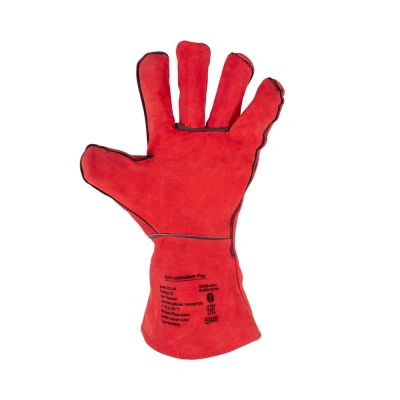 Краги спилковые "Рэд" FoxWeld по ценам производителя в Екатеринбурге с доставкой по всей России