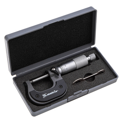 Микрометр механический,0-25 мм Matrix по ценам производителя в Екатеринбурге с доставкой по всей России