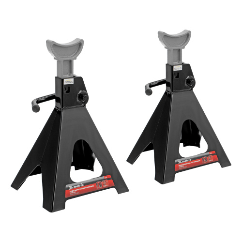 Подставки под машину регулируемые, 6 т, H подъема 400-605 мм, 2 шт Matrix по ценам производителя в Екатеринбурге с доставкой по всей России