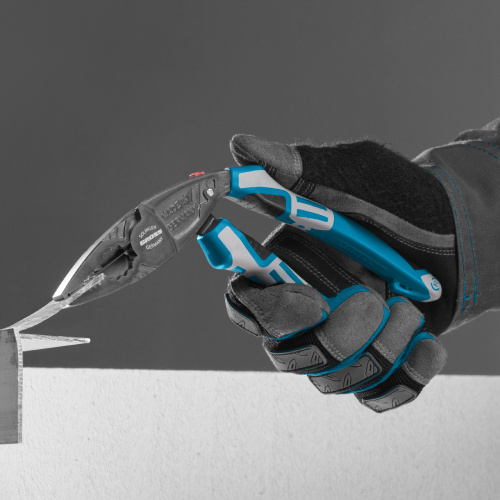 Плоскогубцы комбинированные с изогнутой головой, трехкомпонентные рукоятки, 200 мм Gross по ценам производителя в Екатеринбурге с доставкой по всей России