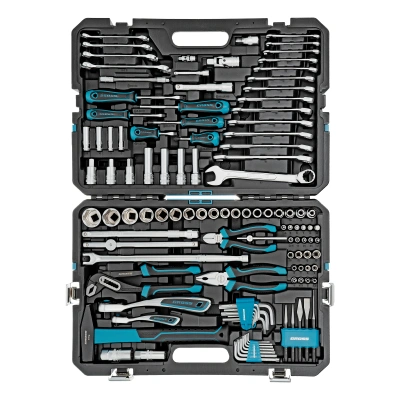Набор инструментов, 1/4", 1/2", CrV, 120 зубьев, 115 предметов Gross по ценам производителя в Екатеринбурге с доставкой по всей России