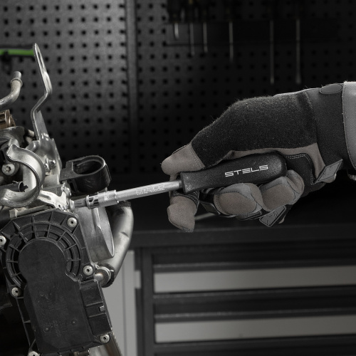 Набор инструментов, 1/2", 1/4", CrV, пластиковый кейс 69 предметов Stels по ценам производителя в Екатеринбурге с доставкой по всей России