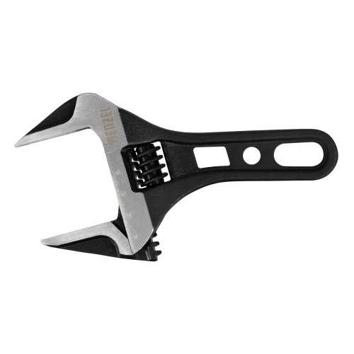 Ключ разводной 155 мм, CrV, кованый, укороченная рукоятка Denzel по ценам производителя в Екатеринбурге с доставкой по всей России