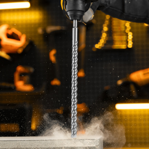 Бур по бетону, цельная крестовая пластина, 14x315 мм, SDS PLUS Denzel по ценам производителя в Екатеринбурге с доставкой по всей России