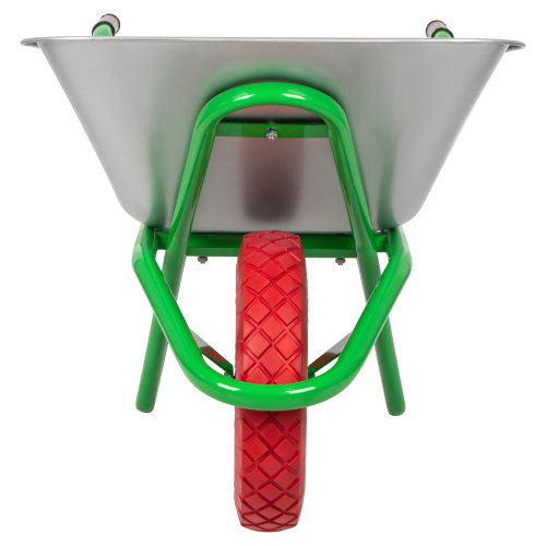 Тачка садово-строительная с PU колесом, грузоподъемность 180 кг, объем 90 л Сибртех по ценам производителя в Екатеринбурге с доставкой по всей России