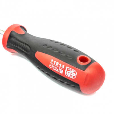 Отвертка Profi, SL5.5 х 100 мм, S2, двухкомпонентная рукоятка Matrix по ценам производителя в Екатеринбурге с доставкой по всей России