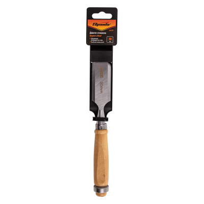 Долото-стамеска 30 мм, деревянная рукоятка Sparta по ценам производителя в Екатеринбурге с доставкой по всей России