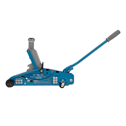 Домкрат гидравлический подкатной с фиксатором, 2.5 т, Safety Pin, 140-385 мм, в кейсе Stels по ценам производителя в Екатеринбурге с доставкой по всей России