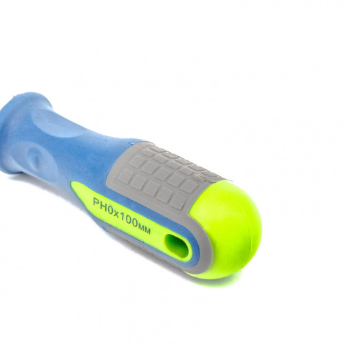 Отвертка, PH0 х 100 мм, CrV, трехкомпонентная рукоятка Сибртех по ценам производителя в Екатеринбурге с доставкой по всей России