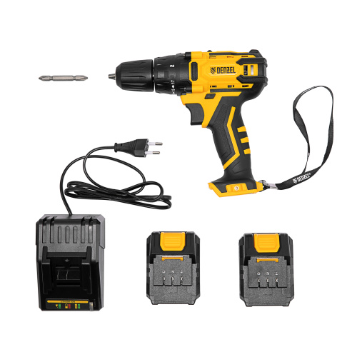 Дрель-шуруповерт аккумуляторная CDL-12-02BM, Li-Ion, 12 В, 2 акк. Denzel по ценам производителя в Екатеринбурге с доставкой по всей России