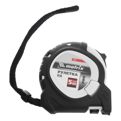 Рулетка Neon,5 м x 25 мм,обрезиненный корпус,3 фиксации,Pro Matrix по ценам производителя в Екатеринбурге с доставкой по всей России