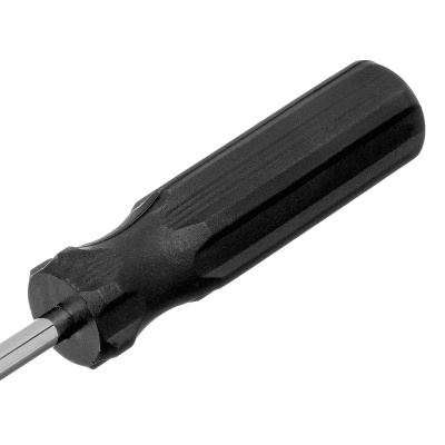 Отвертка SL6 х 100 мм, углеродистая сталь, черная пластиковая рукоятка Sparta по ценам производителя в Екатеринбурге с доставкой по всей России
