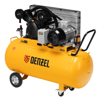Компрессор воздушный рем. привод BCV 5500-T/200, 5,5 кВт, 200 литров, 850 л/мин Denzel по ценам производителя в Екатеринбурге с доставкой по всей России