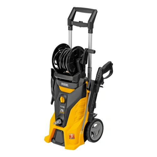 Моечная машина высокого давления R-210iD, 2600 Вт, 210 бар, 8.0 л/мин, асинхронный двигатель, барабан Denzel купить в Москве с доставкой по всей России | ProtosMarket.ru