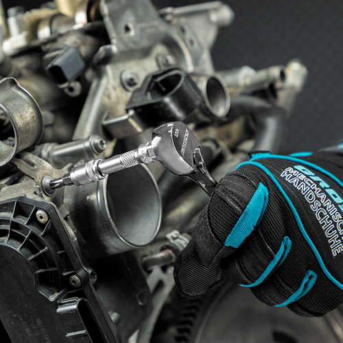 Ключ-трещотка 1/4", CrV, 120 зубьев, цельнометаллический, хром Gross по ценам производителя в Екатеринбурге с доставкой по всей России