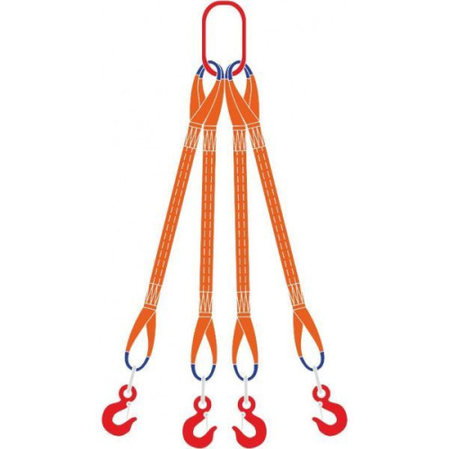 Строп текстильный 4СТ, 30т - 8,5м по ценам производителя в Екатеринбурге с доставкой по всей России