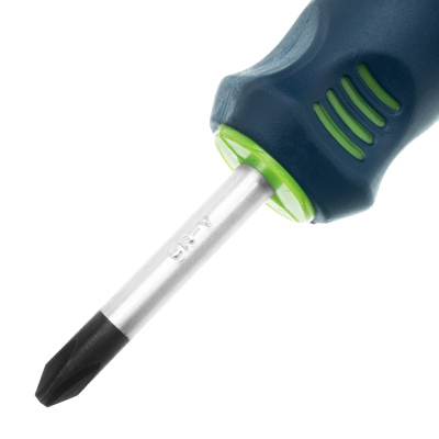 Отвертка, PH2 х 38 мм, CrV, двухкомпонентная рукоятка Сибртех по ценам производителя в Екатеринбурге с доставкой по всей России