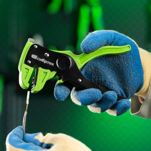 Щипцы для зачистки электропроводов, сечением: 0.2-3.5 мм2, функция обрезания проводов Сибртех по ценам производителя в Екатеринбурге с доставкой по всей России