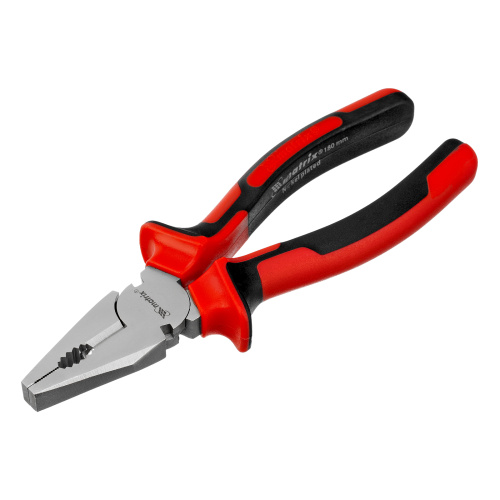 Плоскогубцы Nickel, 180 мм, никелированные, двухкомпонентные рукоятки Matrix по ценам производителя в Екатеринбурге с доставкой по всей России