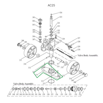 Опорная площадка гидроузла гидравлических тележек DF25 по ценам производителя в Екатеринбурге с доставкой по всей России