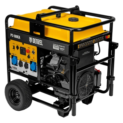 Генератор бензиновый PS-180EA, 18 кВт,230 В, 65л, разъём ATS,эл.старт Denzel по ценам производителя в Екатеринбурге с доставкой по всей России