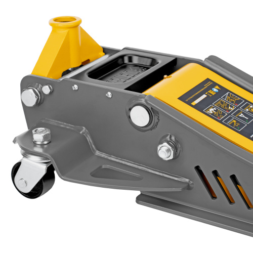 Домкрат гидравлический подкатной, 3,8 т, 110-580 мм, быстрый подъем, низкий подхват, проф. Denzel по ценам производителя в Екатеринбурге с доставкой по всей России