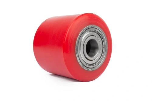 Колесо полиуретан 80х70 мм с подшипником для тележек и платформ BF/DF-III/RHP/AC/DF/CW2/PWH/CRA/CRO по ценам производителя в Екатеринбурге с доставкой по всей России