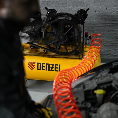 Компрессор воздушный рем. привод BCV 5500-T/200, 5,5 кВт, 200 литров, 850 л/мин Denzel по ценам производителя в Екатеринбурге с доставкой по всей России