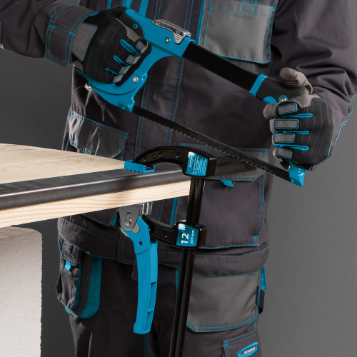 Струбцина реечная быстрозажимная 12, металлический корпус, рычажный храповой механизм, 300 мм Gross по ценам производителя в Екатеринбурге с доставкой по всей России