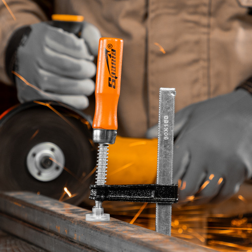 Струбцина F-образная, 150 х 50 мм Sparta по ценам производителя в Екатеринбурге с доставкой по всей России