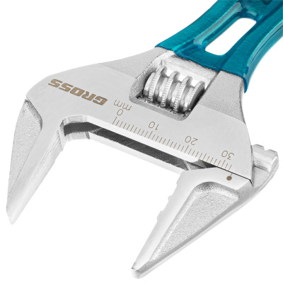 Ключ разводной, 140 мм, CrV, укороченная ручка Gross по ценам производителя в Екатеринбурге с доставкой по всей России