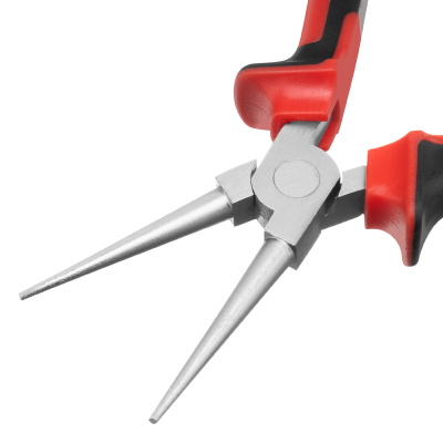 Круглогубцы Nickel, 160 мм, никелированные, двухкомпонентные рукоятки Matrix по ценам производителя в Екатеринбурге с доставкой по всей России