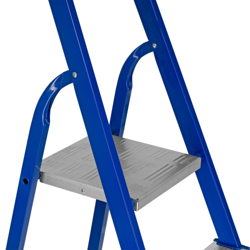 Стремянка, 8 ступеней, стальной профиль, алюминиевые ступени Сибртех по ценам производителя в Екатеринбурге с доставкой по всей России