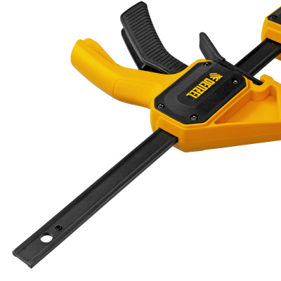 Струбцина F-образная, быстрозажимная, 150 х 55 мм, усиленный нейлоновый корпус Denzel по ценам производителя в Екатеринбурге с доставкой по всей России