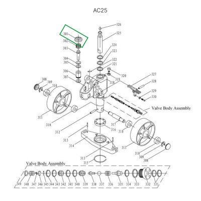 Крышка пружины возвратной для гидравлических тележек JC20 по ценам производителя в Екатеринбурге с доставкой по всей России