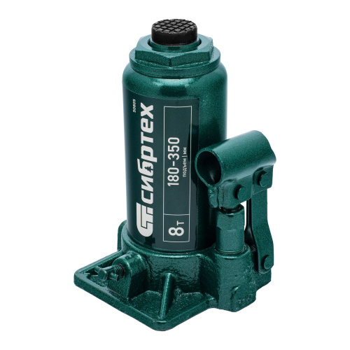 Домкрат гидравлический бутылочный, 8 т, 180-350 мм Сибртех по ценам производителя в Екатеринбурге с доставкой по всей России