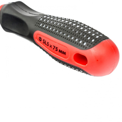 Отвертка Fusion, SL5 х 75 мм, CrV, трехкомпонентная рукоятка "Anti slip" Matrix по ценам производителя в Екатеринбурге с доставкой по всей России