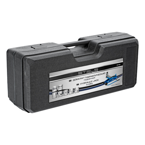 Домкрат гидравлический подкатной, высокий подъем, 3т, SUV, 190-535 мм, в кейсе Stels по ценам производителя в Екатеринбурге с доставкой по всей России