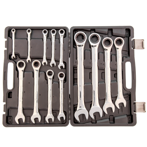 Набор ключей комбинированных, трещоточных 13 шт. Matrix по ценам производителя в Екатеринбурге с доставкой по всей России