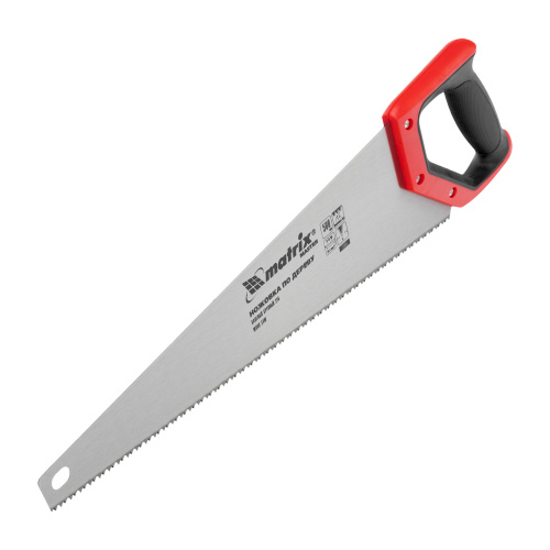 Ножовка по дереву, 500 мм, волновая вырубка, 5-6 TPI, каленый зуб 2D, двухкомпонентная рукоятка Matrix по ценам производителя в Екатеринбурге с доставкой по всей России