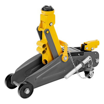 Домкрат гидравлический подкатной с фиксатором, 2 т, 130-330 мм Denzel по ценам производителя в Екатеринбурге с доставкой по всей России